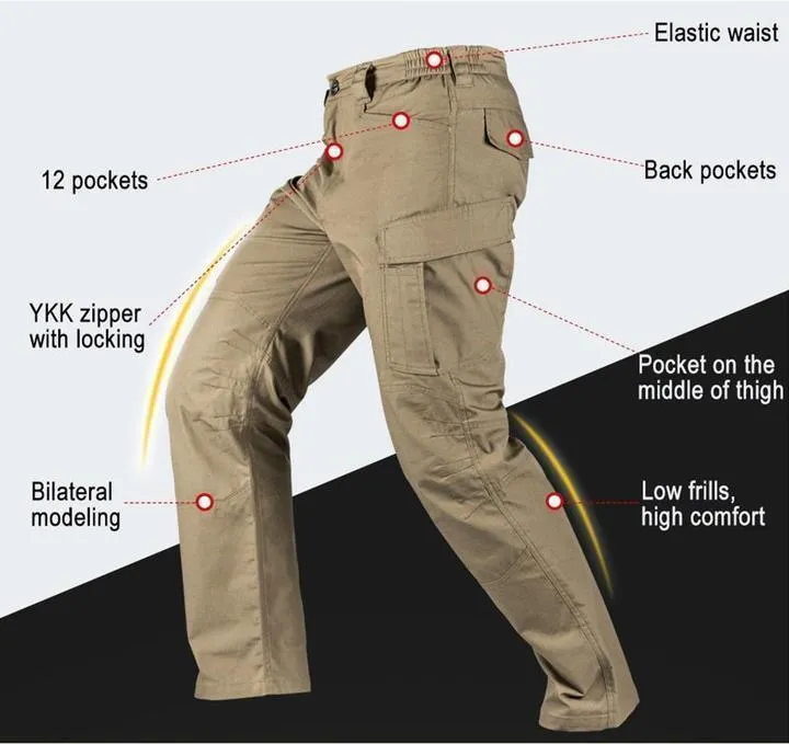 49% OFF-(Today ONLY $29.99) Tactical Waterproof Pants- For Male or Female