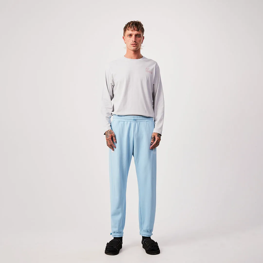 AFENDS Unisex Conditional - Unisex Sweat Pants - Sky Blue