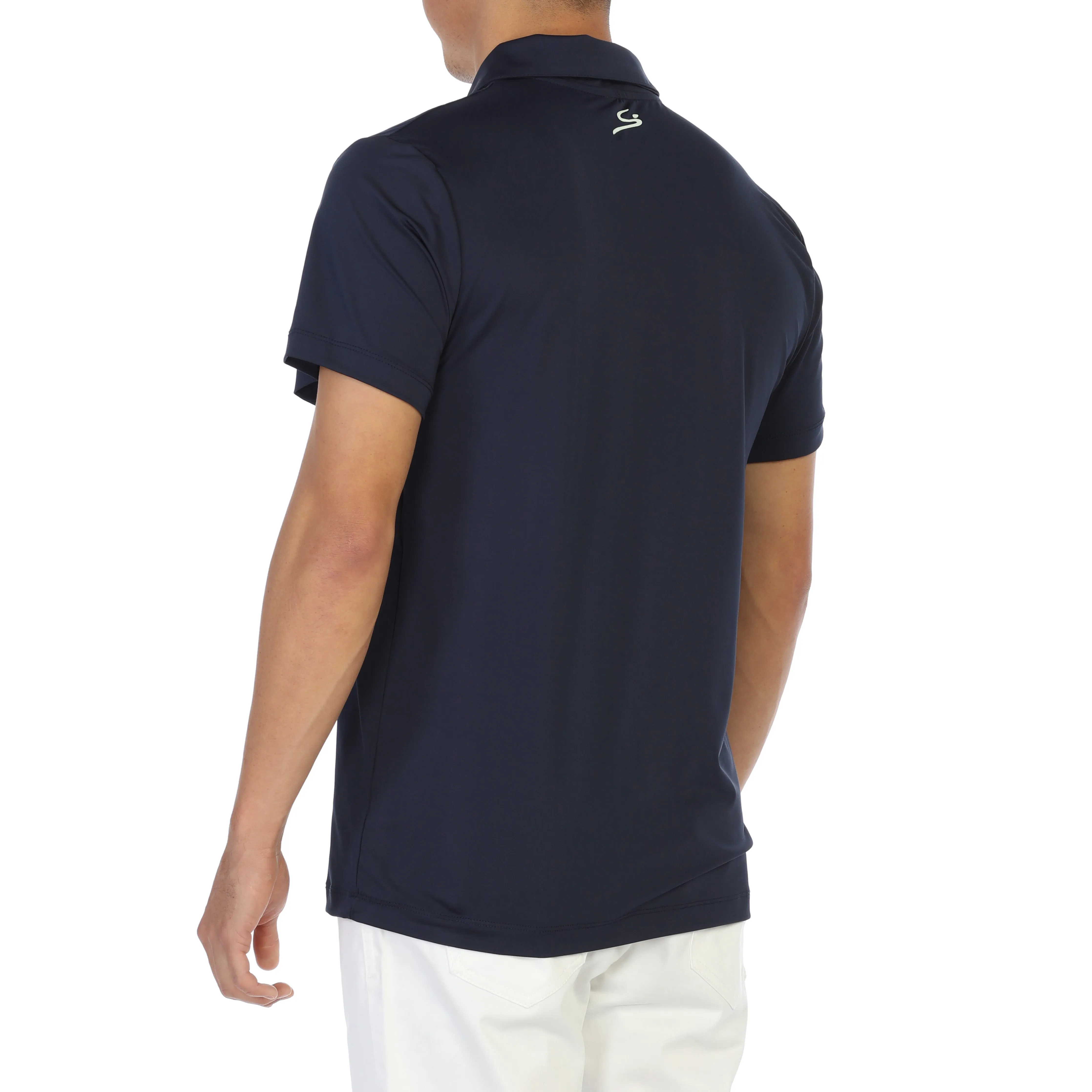 Athletic Polo Shirt Navy