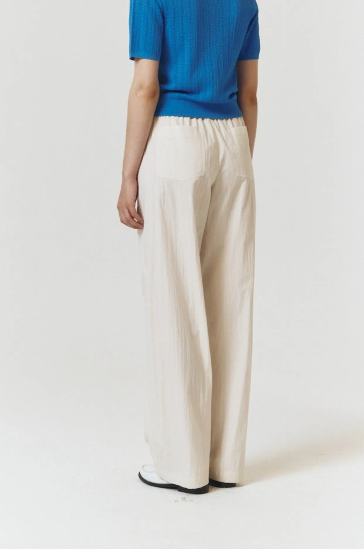 BANDED RELAXED PANTS