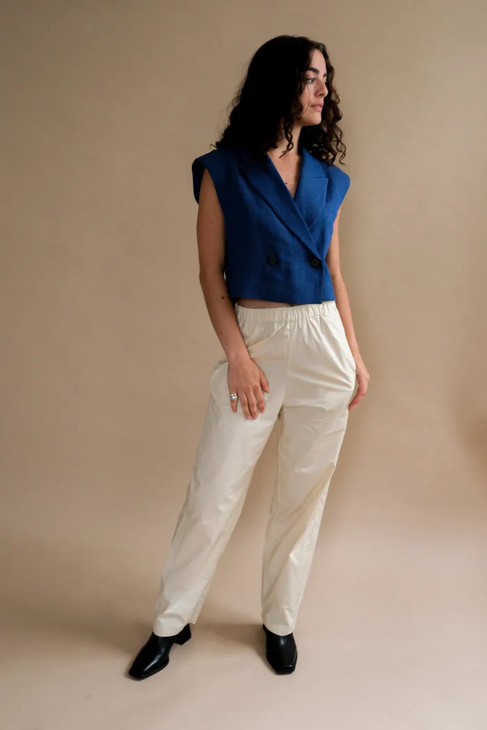 BANDED RELAXED PANTS