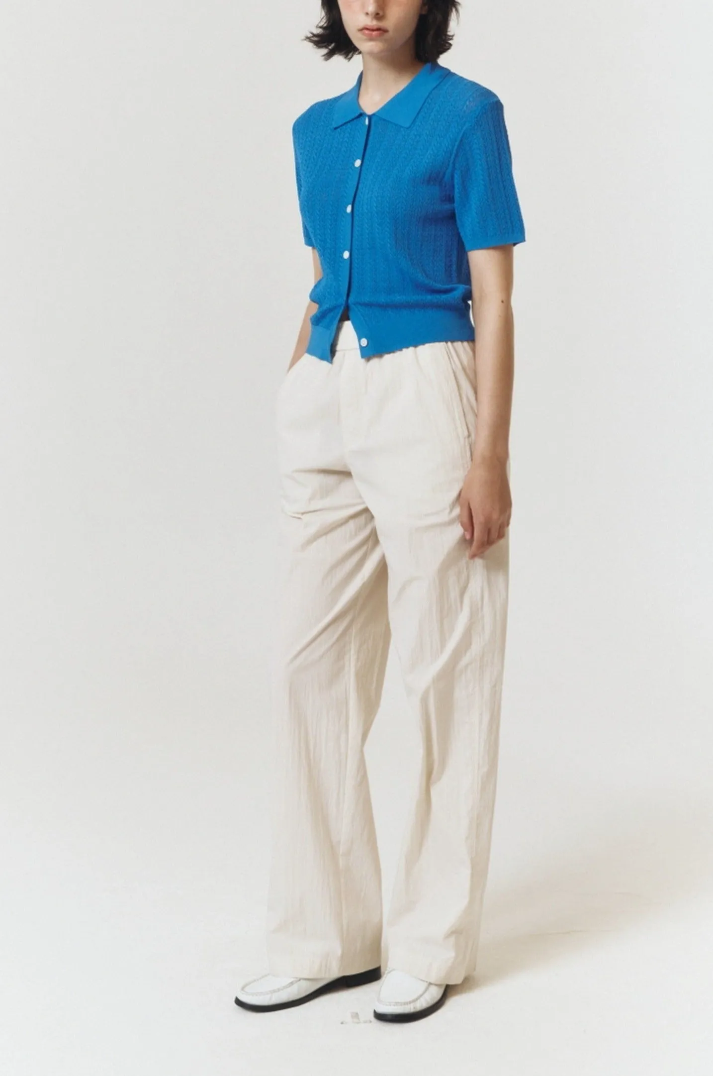 BANDED RELAXED PANTS