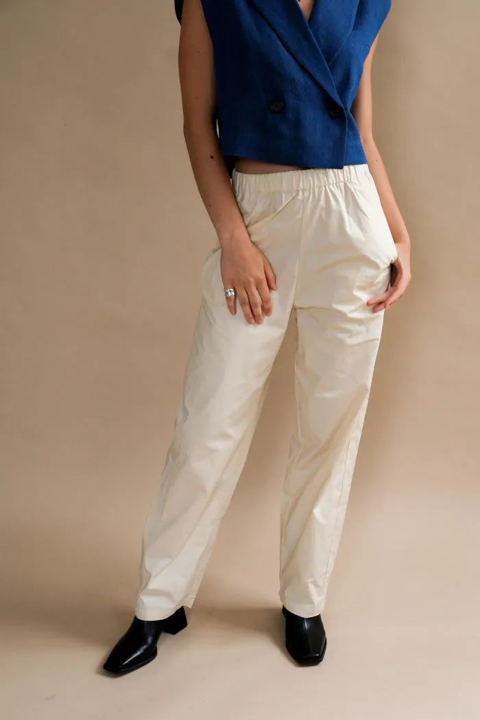 BANDED RELAXED PANTS