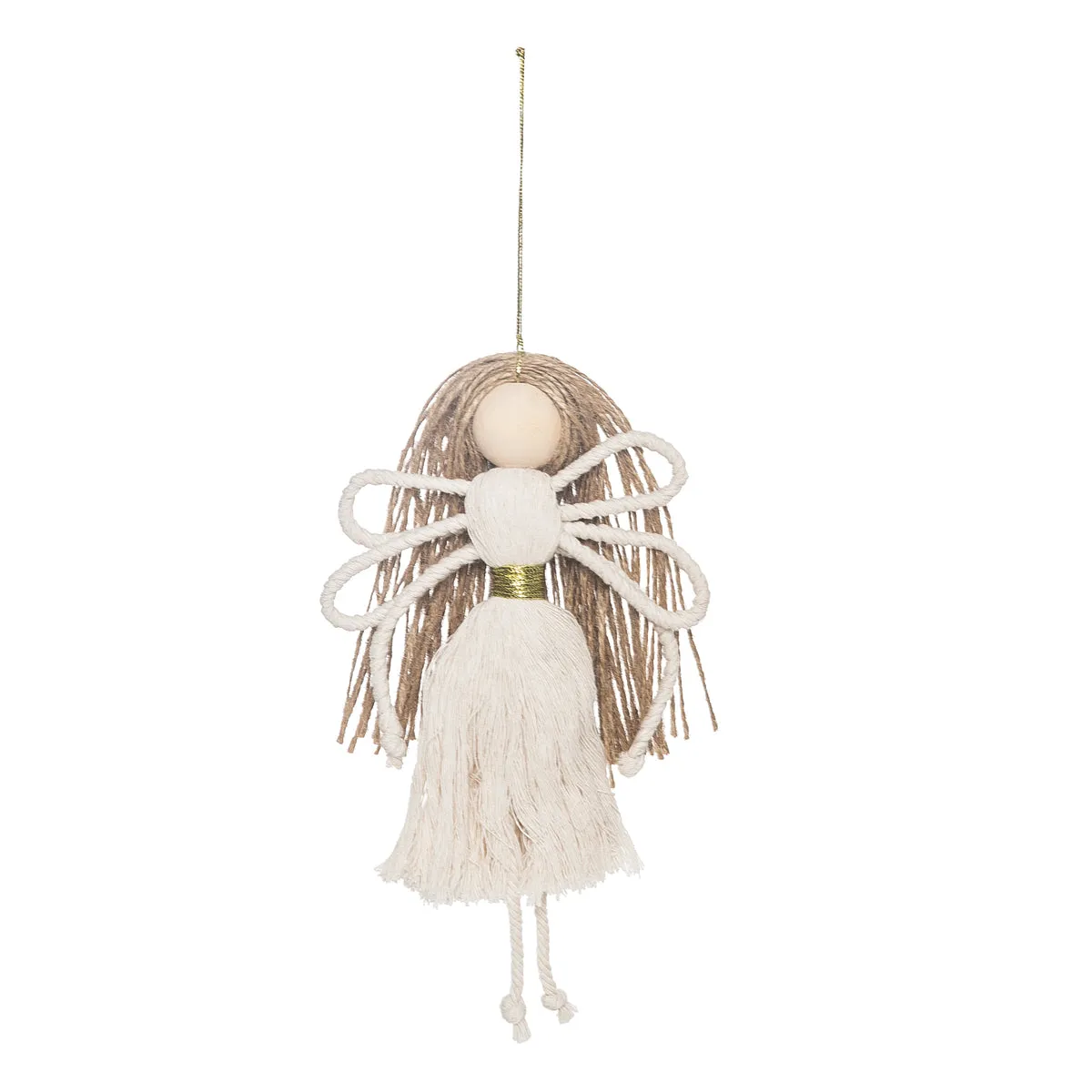 Boho Angel Ornament