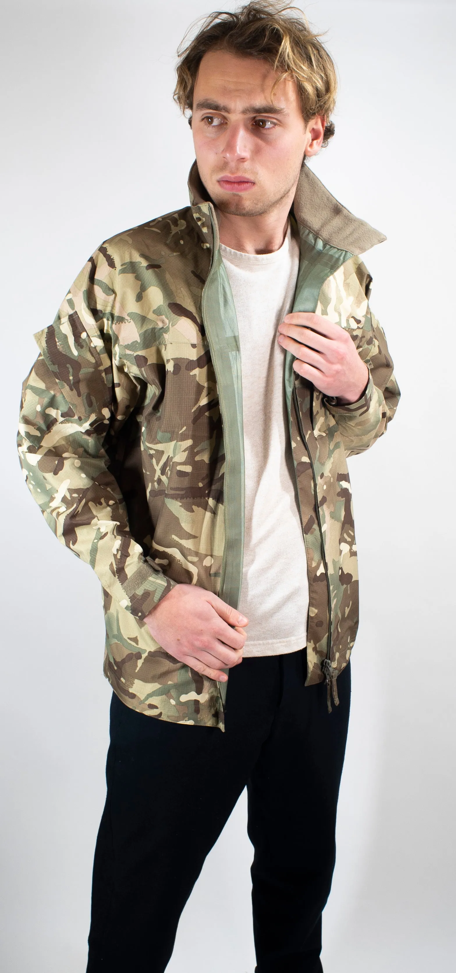 British Army Gore-Tex Jacket - Lightweight MTP Camo – Rip-Stop - Grade 1