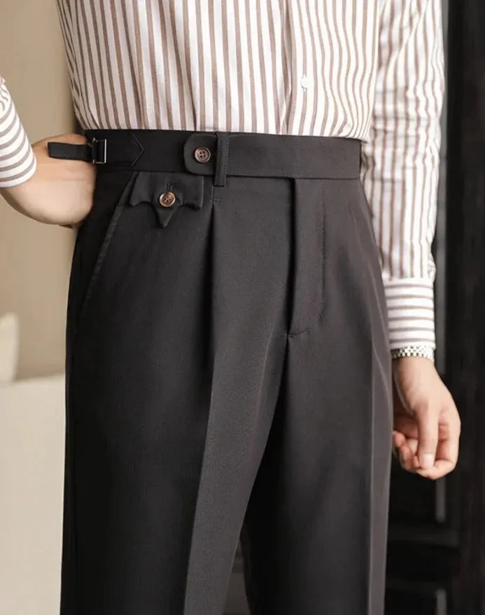 British outfit elegant trousers