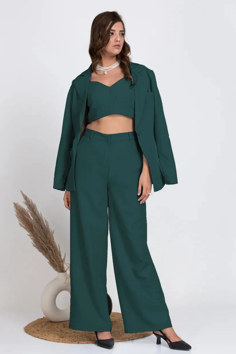 Business Formal Women's Wide Leg Straight Pants