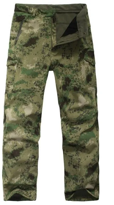 Camouflage Stealth Shark Skin Waterpoof Tactical Pant