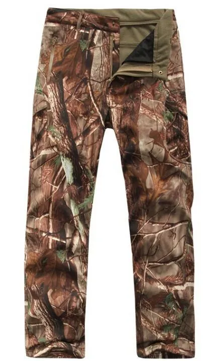 Camouflage Stealth Shark Skin Waterpoof Tactical Pant