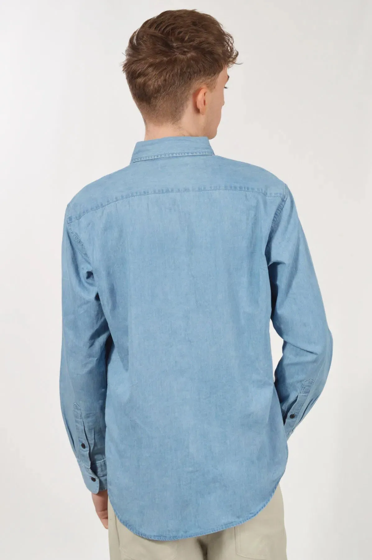 Chambray Denim Cotton Shirt