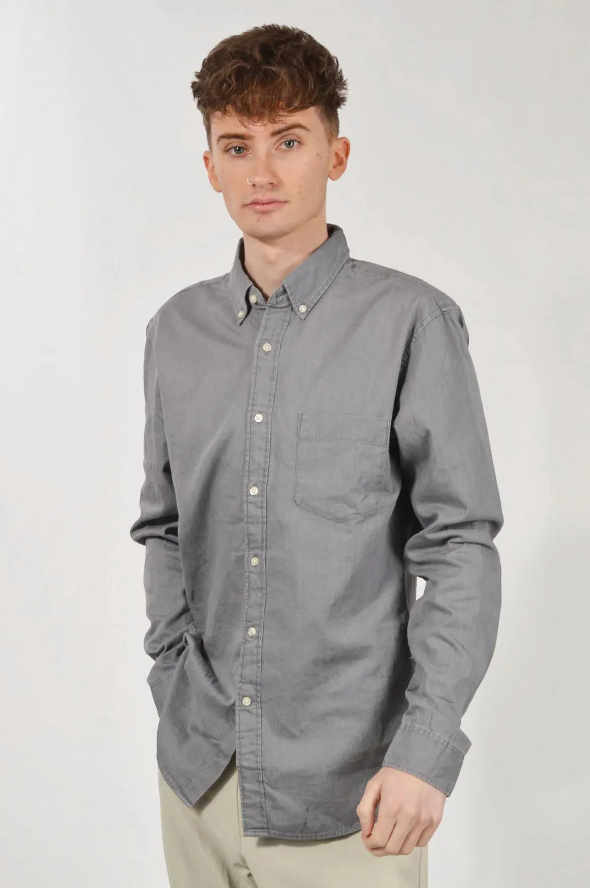 Chambray Denim Cotton Shirt