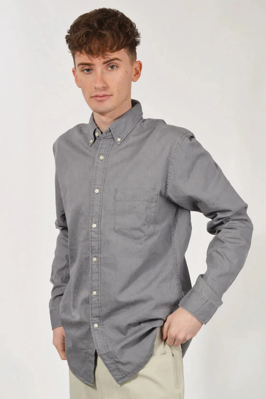 Chambray Denim Cotton Shirt