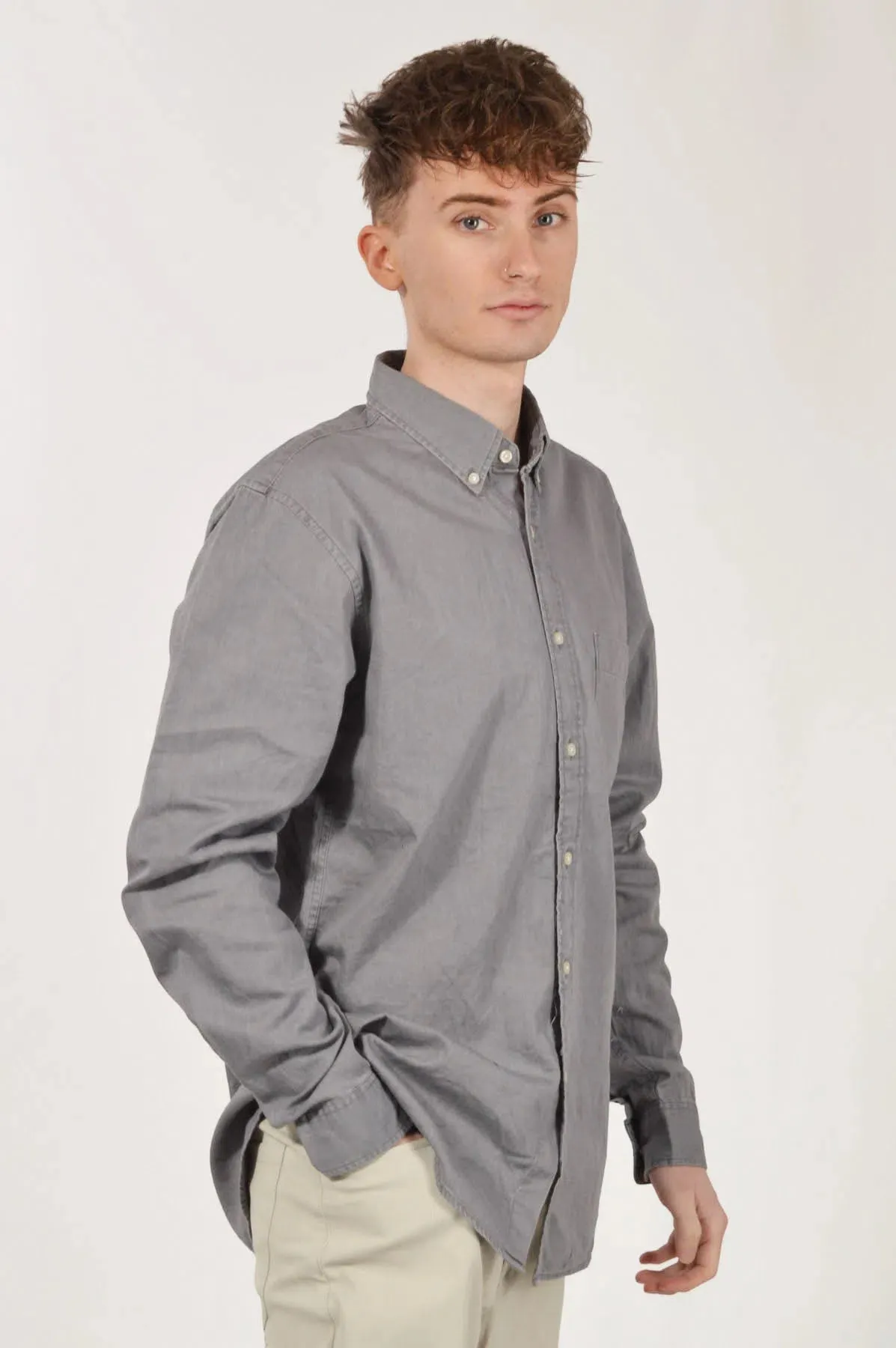 Chambray Denim Cotton Shirt