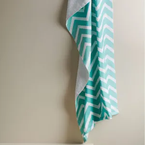 Chevron Hammam Terry Bath Towel