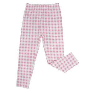 Classic Legging - Pink Gingham