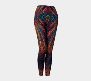 COLLIDER LEGGINGS | ACIDMATH AI