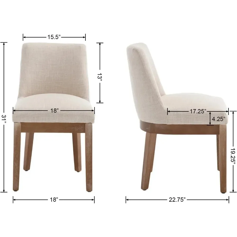 Comfortable Modern Chair Set of 4