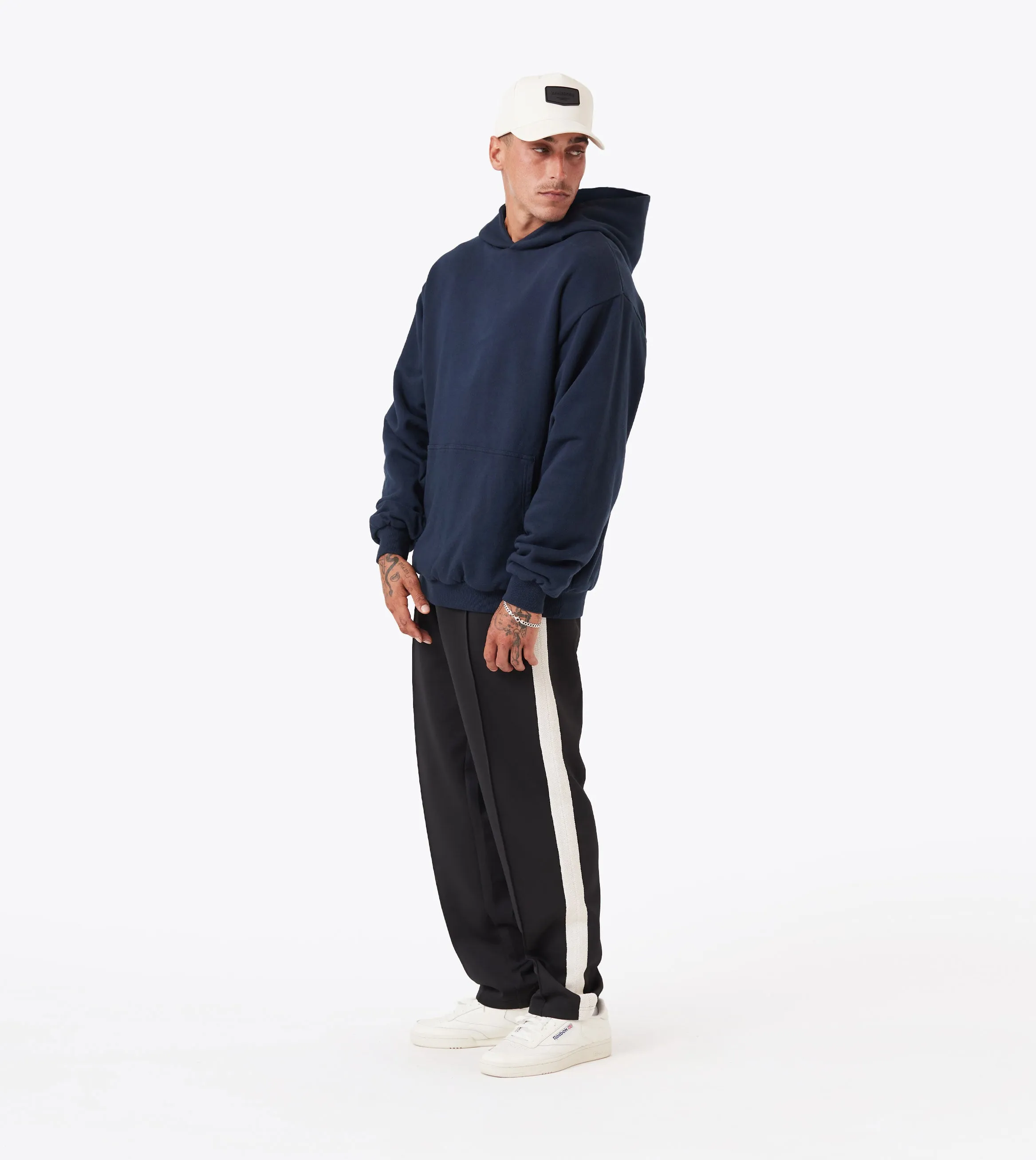 Double Down Hoodie Navy