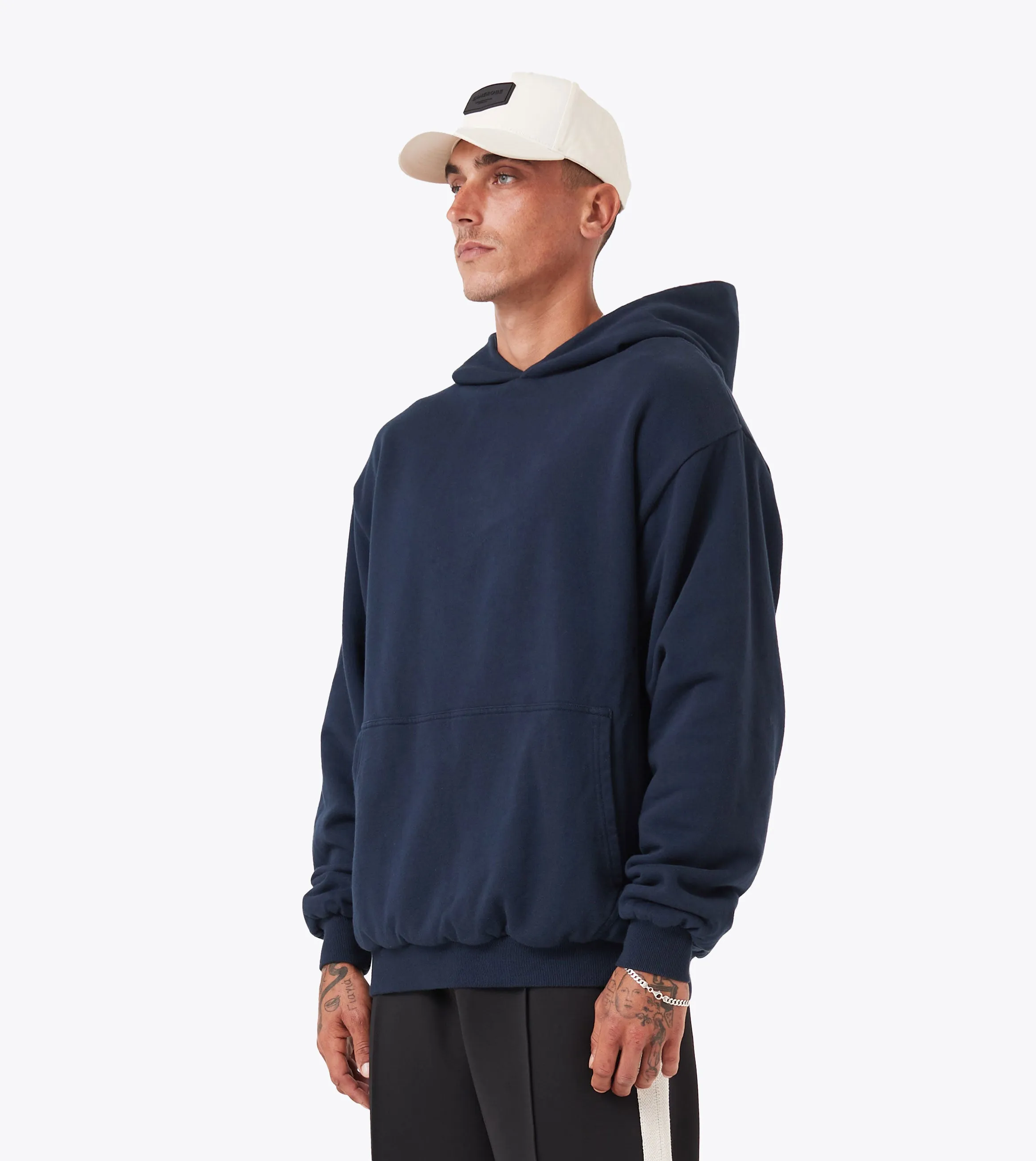 Double Down Hoodie Navy