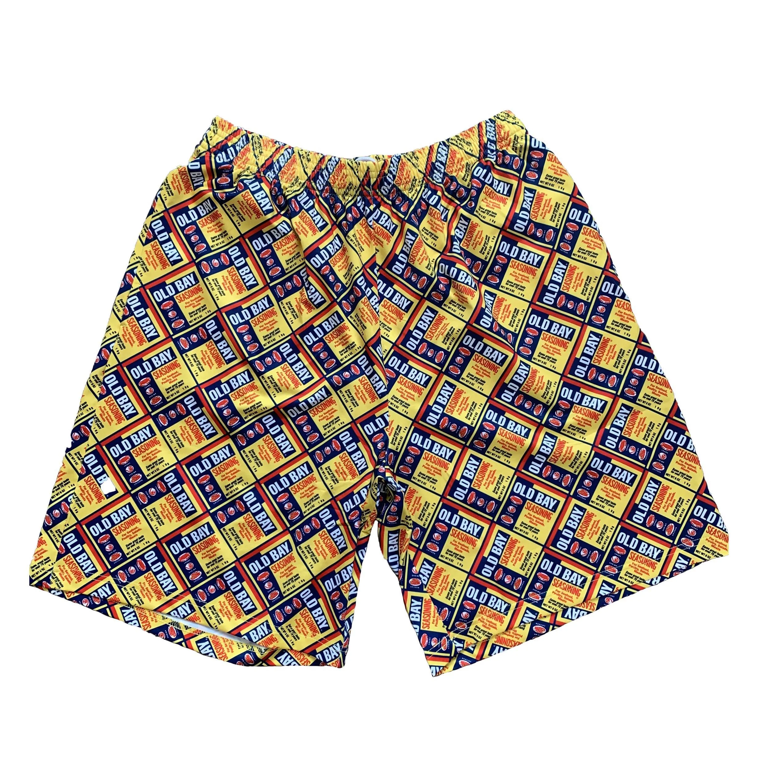 Flat OLD BAY Can Pattern / Athletic Shorts (Men)