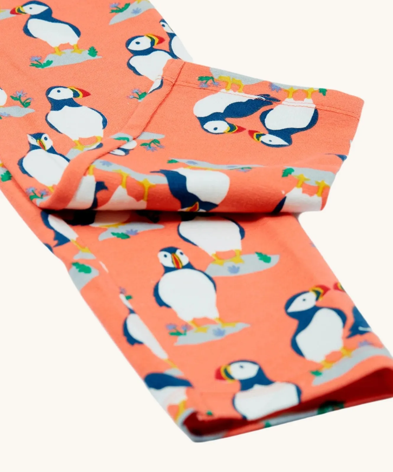 Frugi Libby Leggings - Puffin Pals