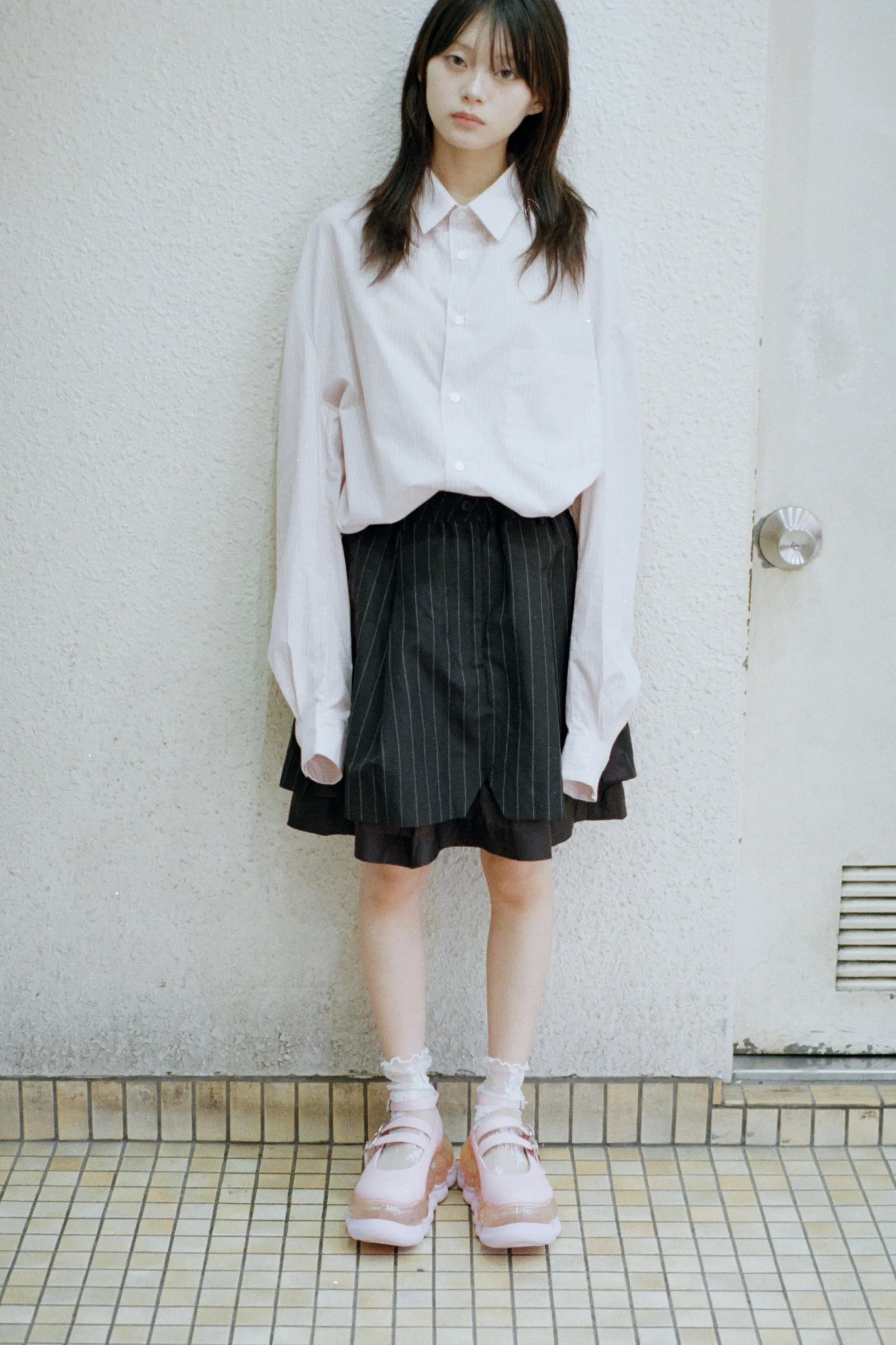 Half Pants Like Skirt / Black