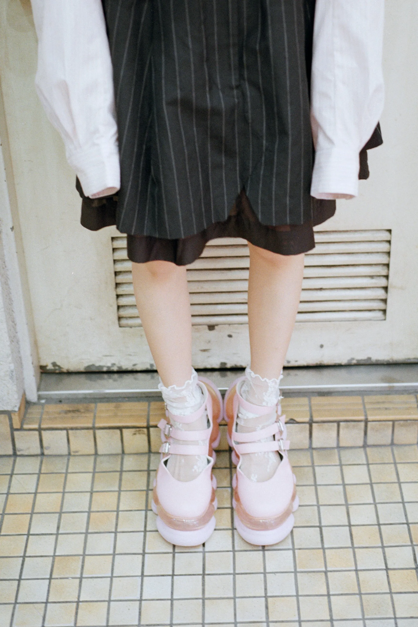 Half Pants Like Skirt / Black