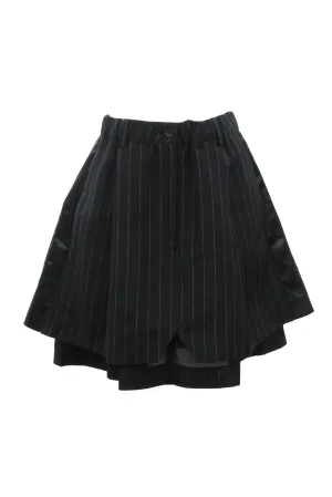 Half Pants Like Skirt / Black