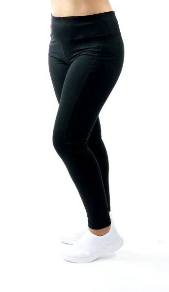 High waist tummy control black legging with 3 Pockets