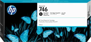 Hp 746 - Photo Black - Original - Designjet - Ink Cartridge