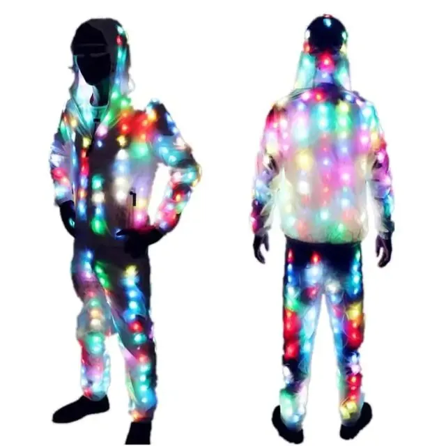 Illuminating Light Pants Creative Waterproof Clothes^