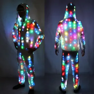 Illuminating Light Pants Creative Waterproof Clothes^