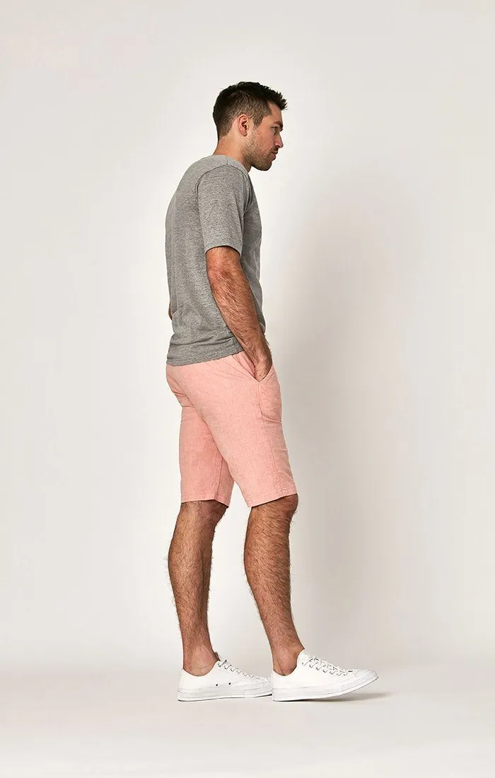 JACOB SHORTS IN RED DOT FANCY TWILL