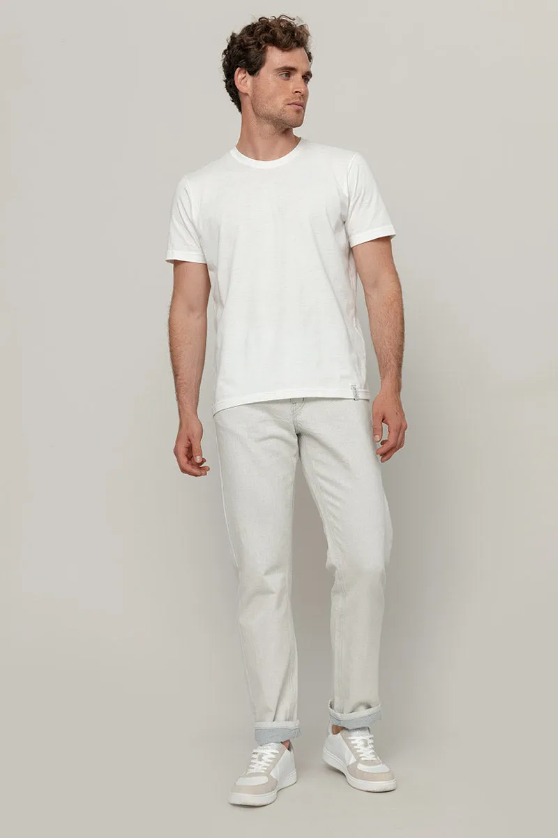 Kai Recycled Cotton Jeans White