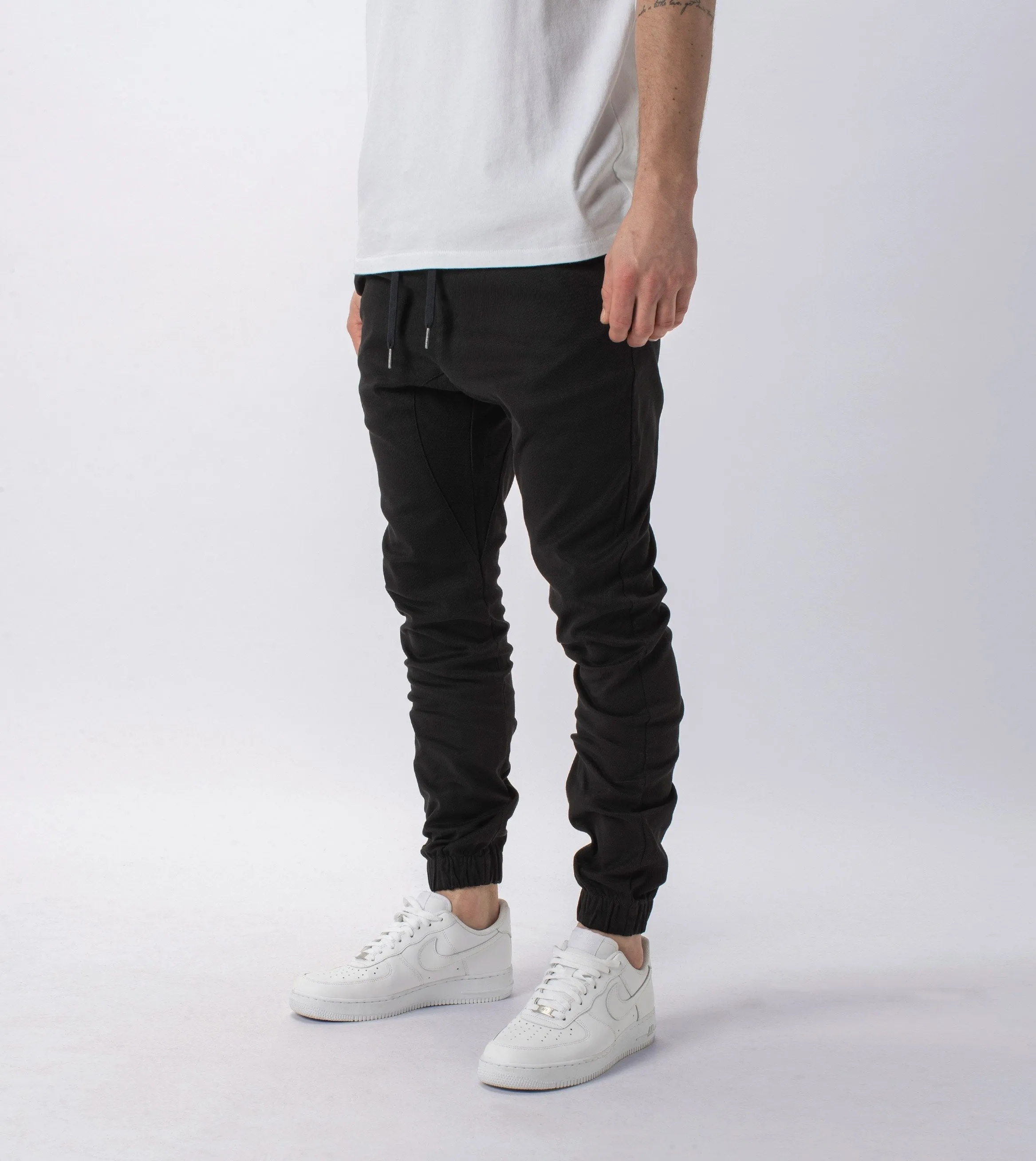 Knitted Sureshot Jogger Black