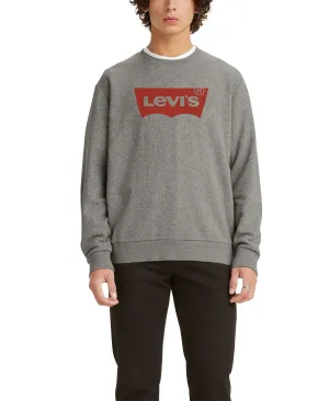 Levi's Men's Graphic Crew Neck Long Sleeve Sweatshirt, Multi