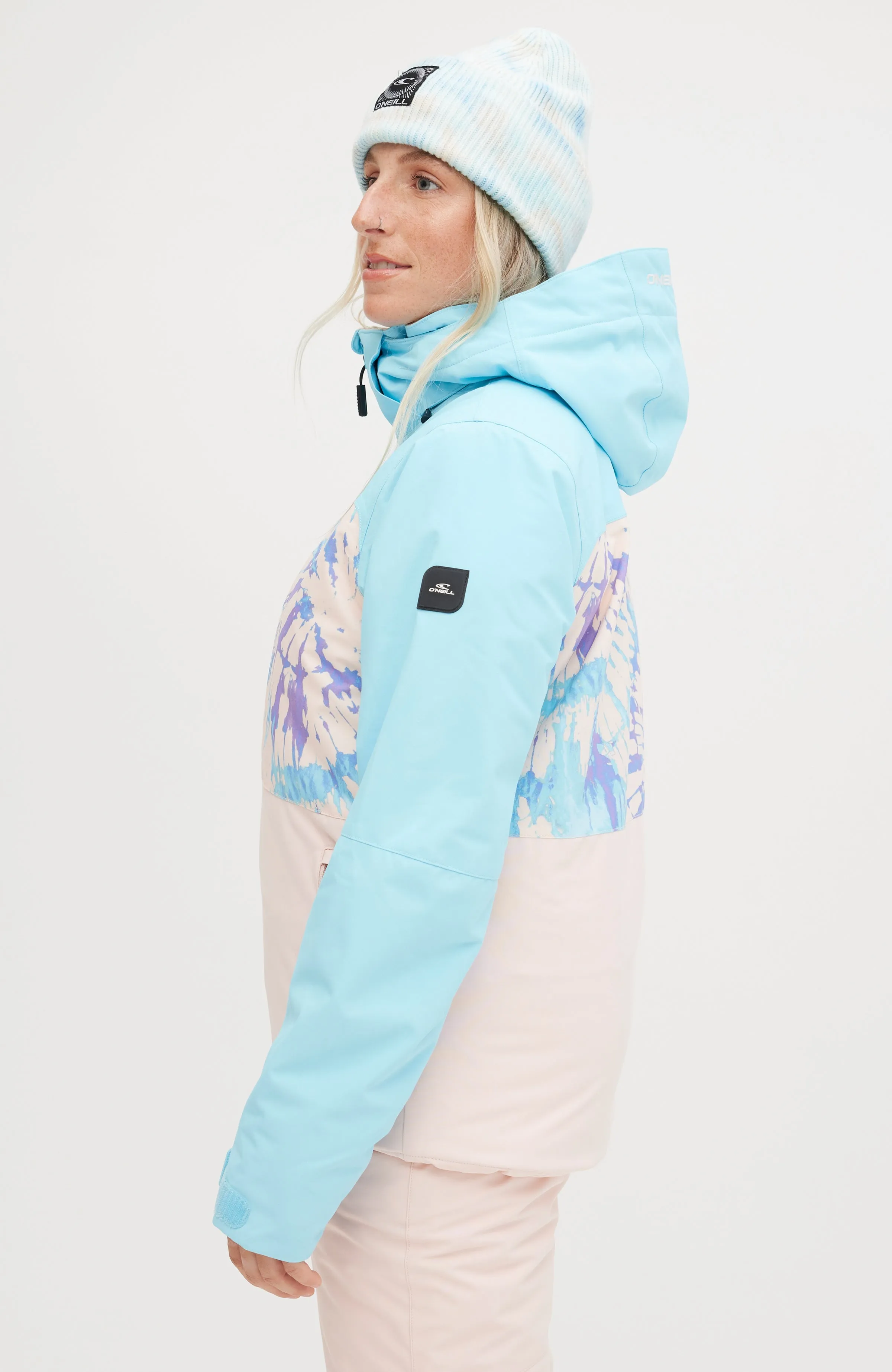 Lite Snow Jacket | Blue Wave Colour Block