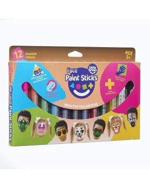 Little Brian Paint Sticks Classic-12pk