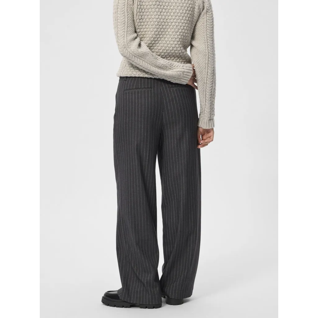 Marina Pants - Grey Stripe