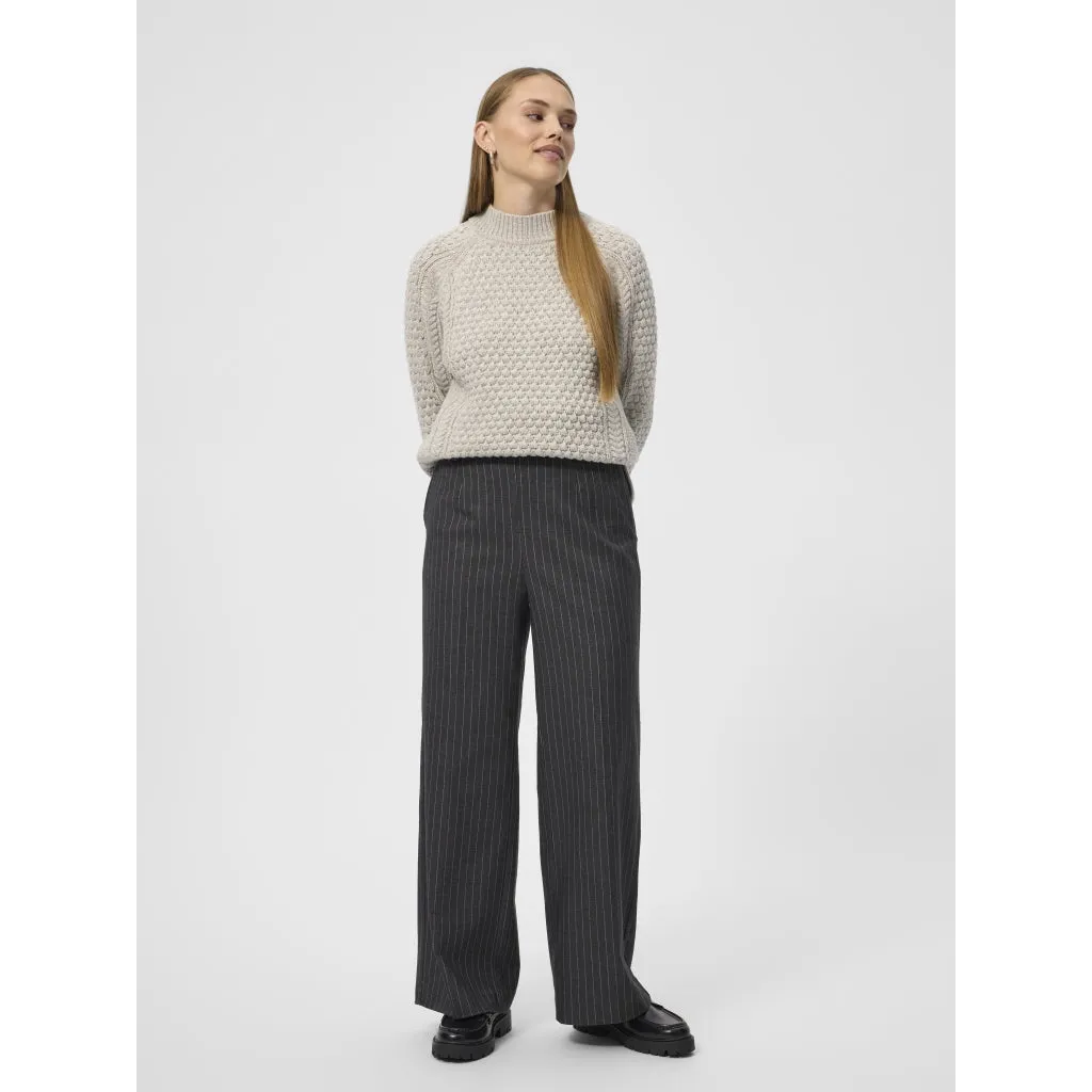 Marina Pants - Grey Stripe