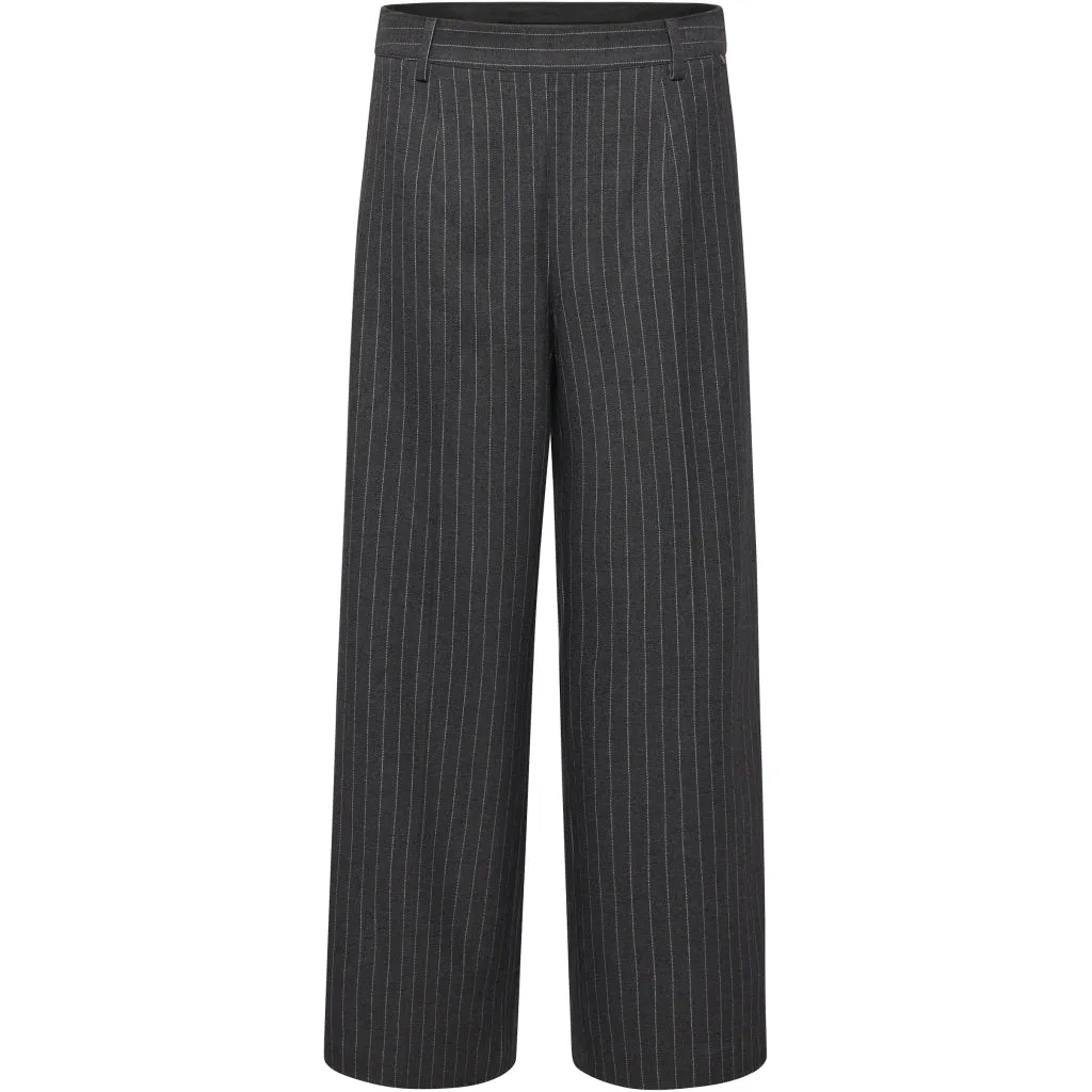 Marina Pants - Grey Stripe