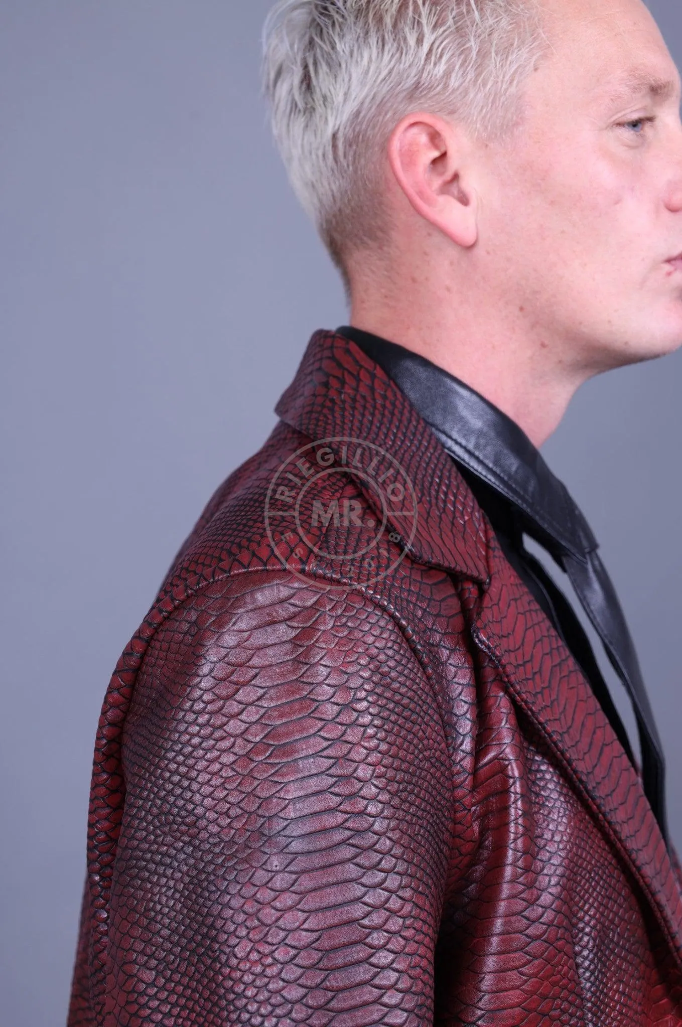 Mehron Leather Snake Blazer