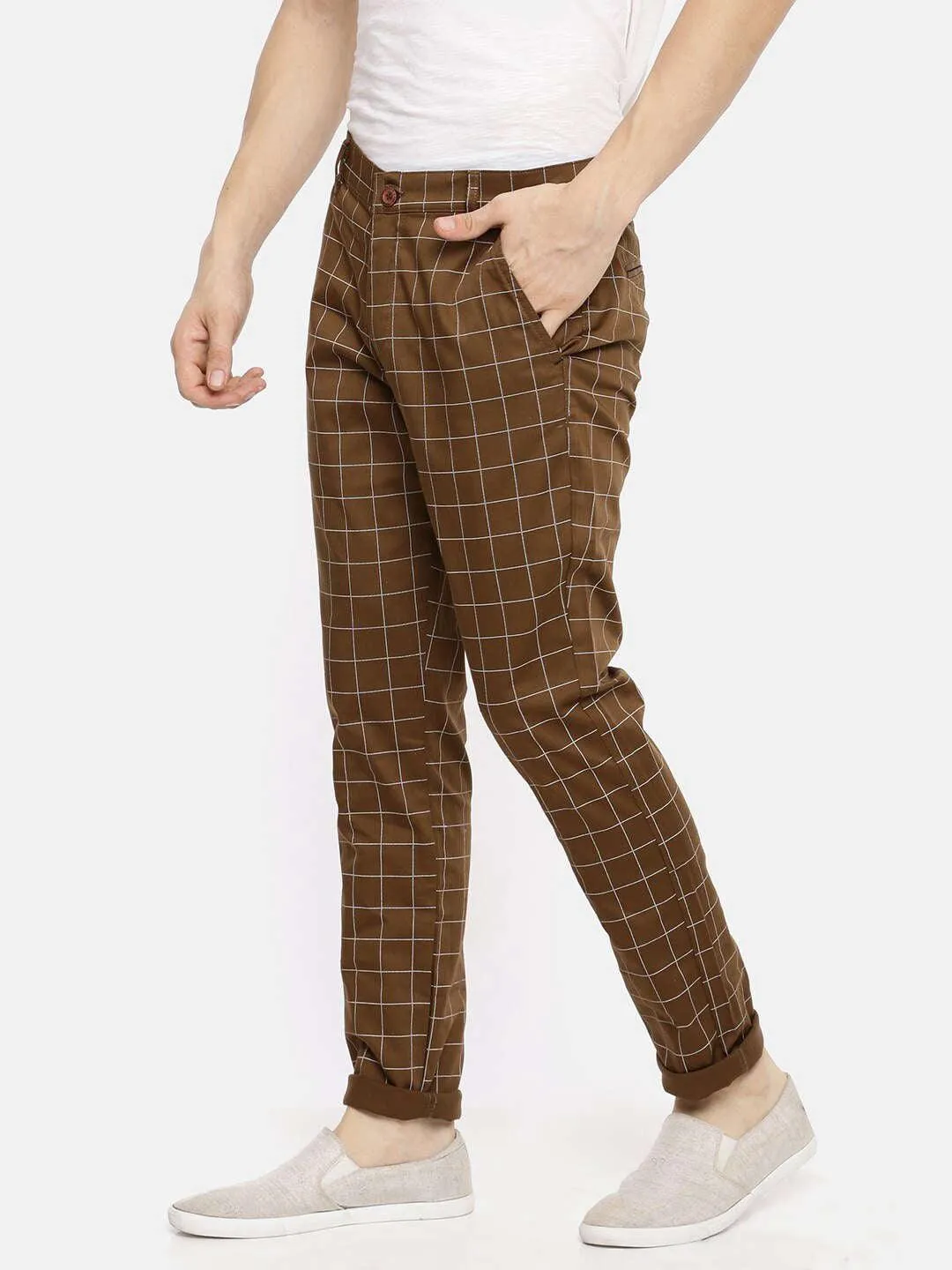 Men's Checked Trouser