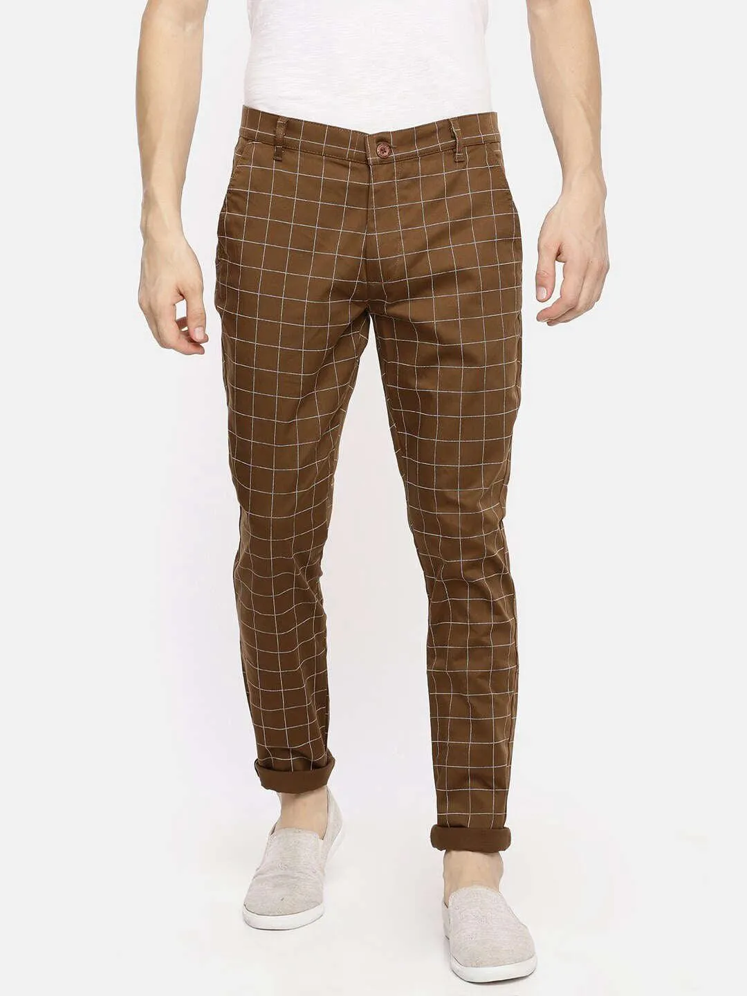 Men's Checked Trouser