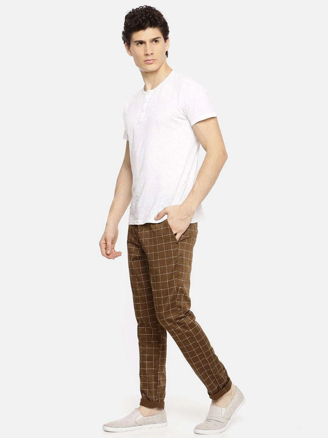 Men's Checked Trouser