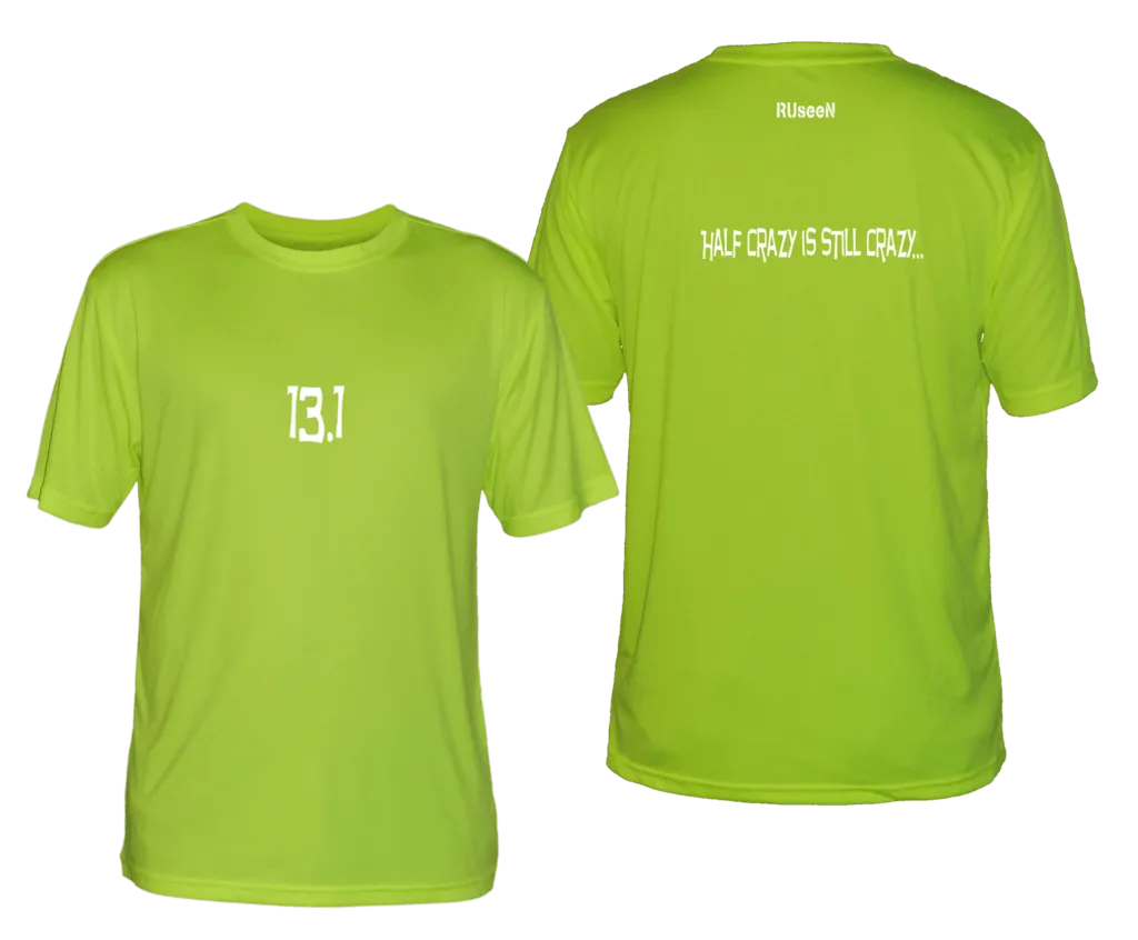 Men's Reflective Short Sleeve Shirt - 13.1 Half Crazy