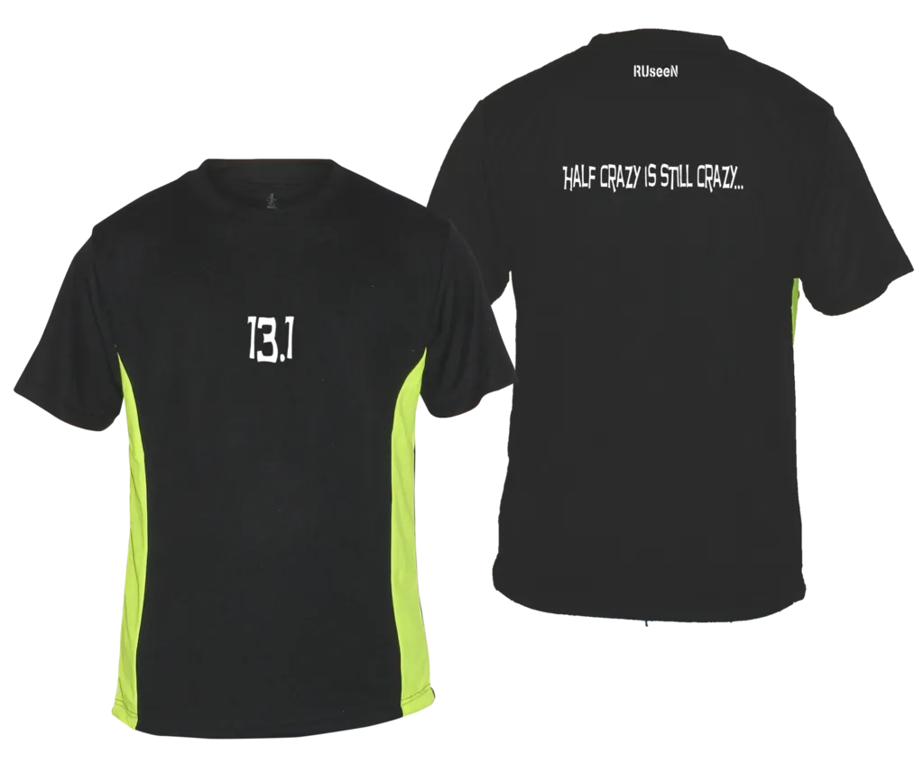 Men's Reflective Short Sleeve Shirt - 13.1 Half Crazy