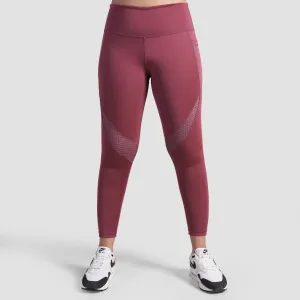 Mesh Pulse Leggings (Dusty Pink)