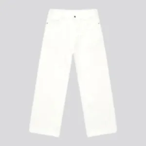 Monochrome boho style men's jeans