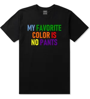 My Favorite Color Is No Pants Mens T-Shirt